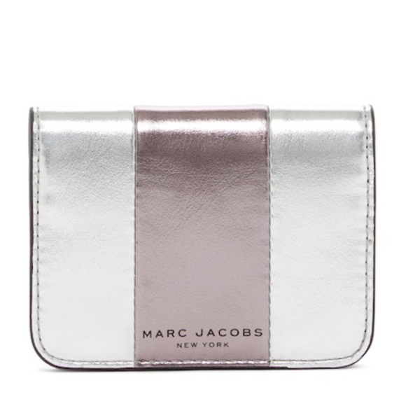 Marc Jacobs Accessories - Marc Jacobs Bicolor Metallic Leather CC Wallet